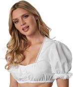 2dekans | dressforfun - Dirndlblouse Antonia M -, Kinderen en Baby's, Carnavalskleding en Verkleedspullen, Ophalen of Verzenden