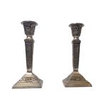 Kandelaar (2) - Zilverbrons