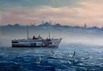Sinan Sari - foggy day, Antiek en Kunst, Kunst | Schilderijen | Modern