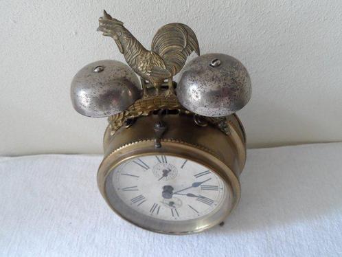 Wekker - Kienzle - Antiek Messing, brons, ijzer, nikkel,, Antiek en Kunst, Antiek | Klokken