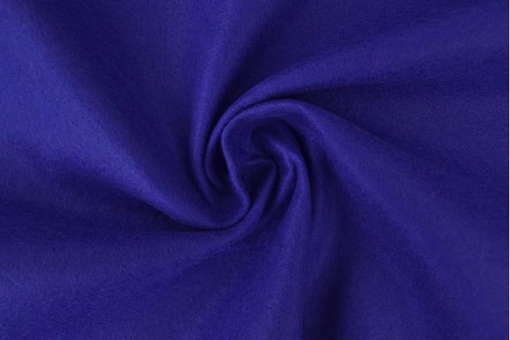 15 meter vilt 3mm - donkerblauw, Hobby en Vrije tijd, Stoffen en Lappen, 120 cm of meer, 200 cm of meer, Blauw, Nieuw, Polyester