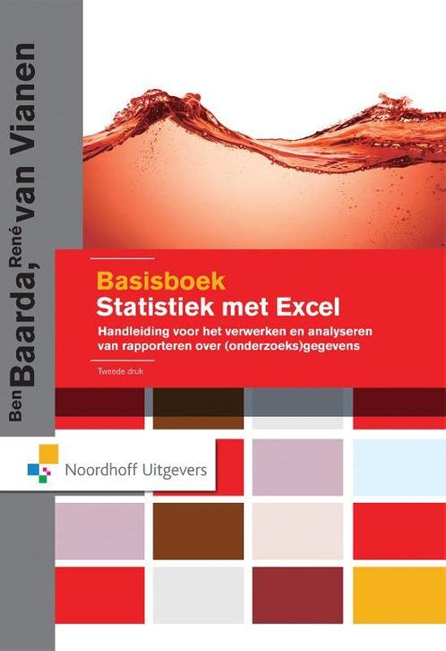 Basisboek statistiek met Excel 9789001861193, Livres, Science, Envoi