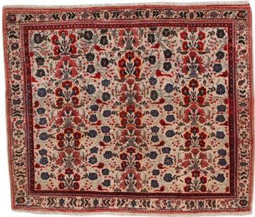 Semi-Antique Caucas Wool Carpet with ~250,000 Knots/m² -
