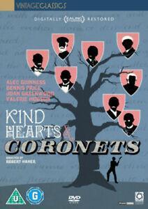 Kind Hearts and Coronets DVD (2011) Dennis Price, Hamer, CD & DVD, DVD | Autres DVD, Envoi