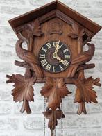 Horloge murale Forêt-Noire, Pendule à coucou - Antique Chêne, Antiek en Kunst, Antiek | Klokken