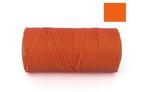 Macramé Koord - ORANJE / ORANGE - #30 - Waxed Polyester C.., Hobby en Vrije tijd, Nieuw, Ophalen of Verzenden