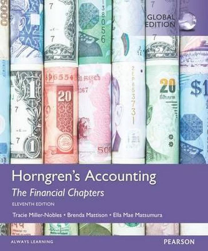 HorngrenS Accounting, The Financial Chapters 9781292119335, Boeken, Taal | Engels, Gelezen, Verzenden