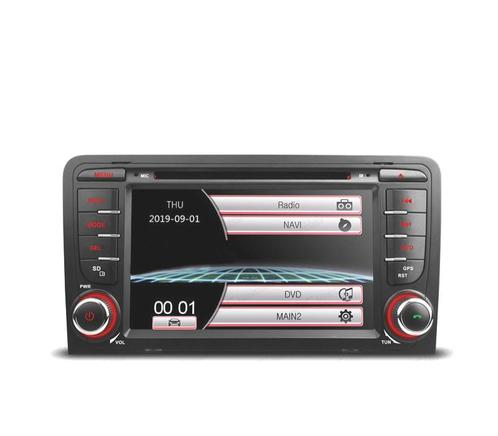 Autoradio 2Din 7  Pour Audi A3 8P 03-12 Usb Gps Tactil Hd, Auto diversen, Autonavigatie, Verzenden