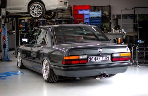 FOX BMW E28 535i met katalysator einddemper van cat - 2x63 T, Auto-onderdelen, Uitlaatsystemen, Nieuw, Verzenden