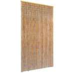 vidaXL Vliegengordijn 100x200 cm bamboe, Doe-het-zelf en Bouw, Deuren en Vliegenramen, Verzenden, Nieuw