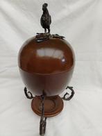 Eierhouder set - Koper - Antieke eierkoker, Antiek en Kunst