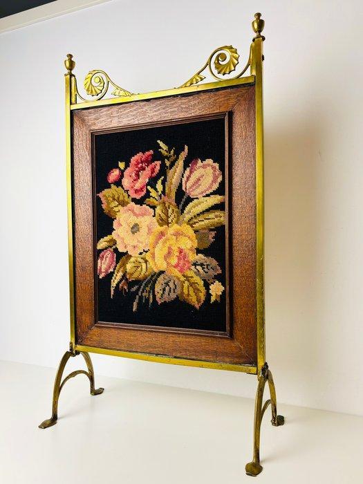 Victoriaans Schouw - 1900-1910 - Antieke Haardscherm, Antiek en Kunst, Curiosa en Brocante