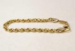 Schakelarmband - 18 karaat Geel goud, Handtassen en Accessoires, Antieke sieraden