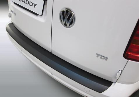 Achterbumper Beschermer | Volkswagen Caddy 2015- | ABS Kunst, Auto diversen, Auto-accessoires, Nieuw, Verzenden