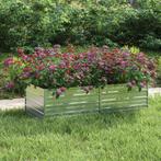 vidaXL Plantenbak verhoogd 160x80x45 cm gegalvaniseerd staal, Tuin en Terras, Bloempotten, Verzenden, Nieuw