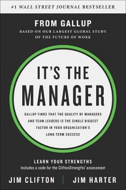 Its the Manager: Moving from Boss to Coach 9781595622242, Boeken, Overige Boeken, Zo goed als nieuw, Verzenden