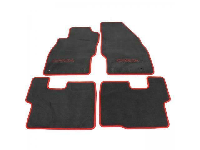 ORIGINAL Velours matten Opel velour matten set RODE Corsa D, Auto-onderdelen, Interieur en Bekleding, Ophalen of Verzenden
