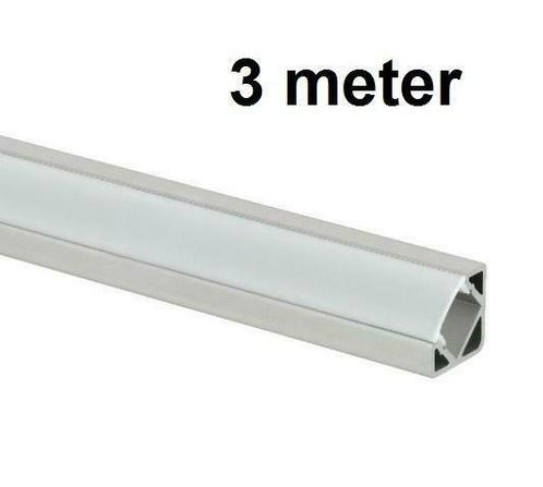 LED Profiel 3 meter - 45 graden, Doe-het-zelf en Bouw, Metalen, Verzenden