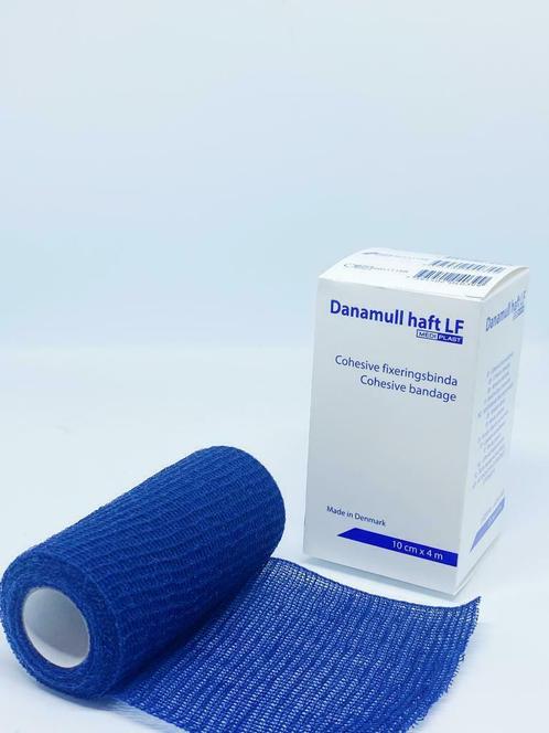 Danamull Haft Zelfklevend Fixatiewindsel blauw 10cm x 4m, Diversen, Verpleegmiddelen, Nieuw, Ophalen of Verzenden