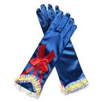 Prinsessenjurk - Handschoenen met strik - Donker blauw - Kle, Kinderen en Baby's, Carnavalskleding en Verkleedspullen, Verzenden