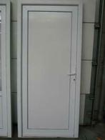 PVC achterdeur  98x215cm 3-punt haakslot in voorraad!!!., Nieuw, 80 tot 100 cm, Ophalen of Verzenden, Glas