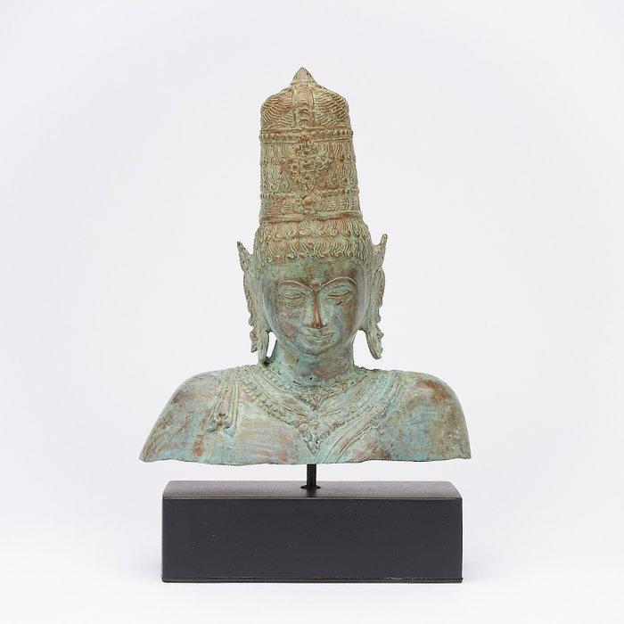 sculptuur, NO RESERVE PRICE - Buddha Sculpture - 28 cm -, Antiquités & Art, Art | Objets design