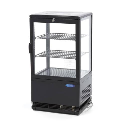 Mini Koelvitrine - 58 L - 43 cm, Zakelijke goederen, Horeca | Keukenapparatuur, Nieuw in verpakking, Koelen en Vriezen, Verzenden