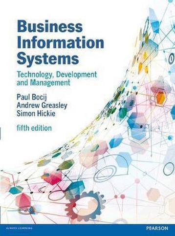 Business Information Systems Technology 9780273736455, Verzenden, Andrew Greasley