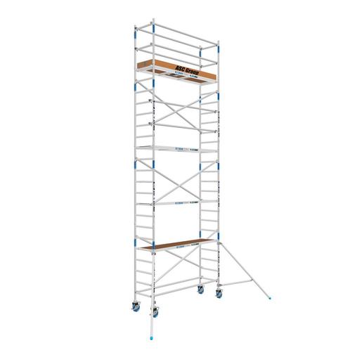 EURO Rolsteiger 75 x 8.2 mtr werkhoogte, Doe-het-zelf en Bouw, Steigers, Rolsteiger of Kamersteiger, Nieuw, 5 meter of hoger, Verzenden