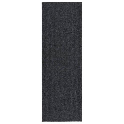 vidaXL Droogloopmat 100x300 cm antracietkleurig, Huis en Inrichting, Stoffering | Tapijten en Vloerkleden, Nieuw, Verzenden