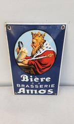 Amos - Reclamebord - Emaille
