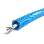 Preflex voorbedrade buis 16mm + datakabel U/UTP CAT6 4P PVC, Ophalen of Verzenden