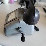 Analoge telefoon - Gietijzer - Veldtelefoon met een, Antiek en Kunst