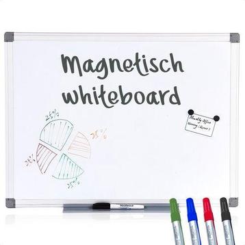 Tweedekans | Goliving Whiteboard met Stiften - 60 x 90 cm - beschikbaar voor biedingen