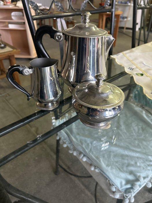letang remy - Koffieservies (3) - roestvrij staal, Antiek en Kunst, Antiek | Keukengerei