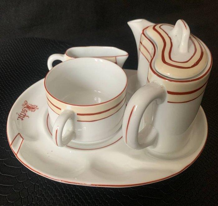 Lang Ebrach Bavaria - Koffieservies (4) - DB GM 701 -, Antiek en Kunst, Antiek | Meubels | Tafels