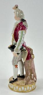 Meissen - Beeldje - Giardiniere - Polychrome porselein en, Antiek en Kunst