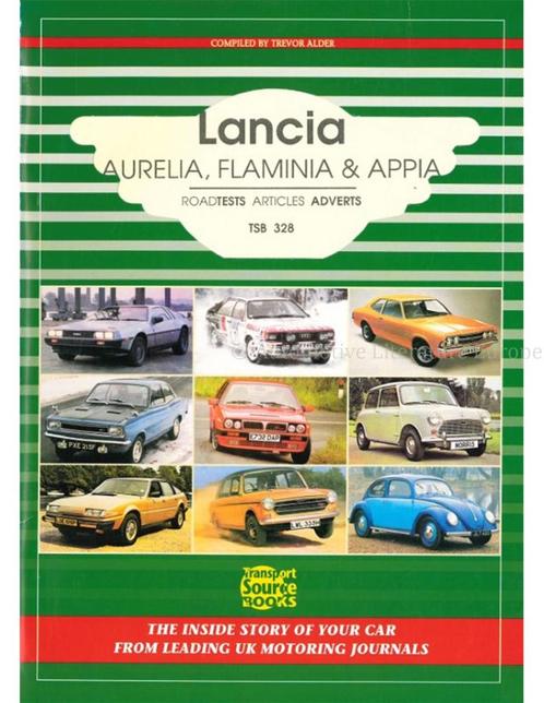 LANCIA AURELIA - FLAMINIA - APPIA, ROADTESTS - ARTICLES -, Livres, Autos | Livres