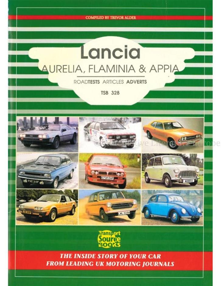 LANCIA AURELIA - FLAMINIA - APPIA, ROADTESTS - ARTICLES -, Boeken, Auto's | Boeken