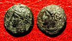 Griekenland. Los mit 4 punischen Bronzemünzen (Zeugitana &, Postzegels en Munten