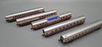 Minitrix N - 1307 e.a. - Ensemble de wagons de passagers, Nieuw