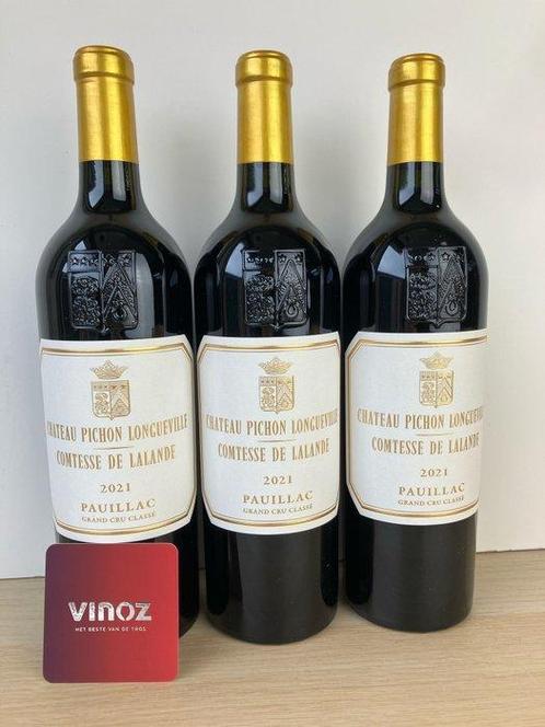 2021 Château Pichon Longueville Comtesse de Lalande -, Verzamelen, Wijnen