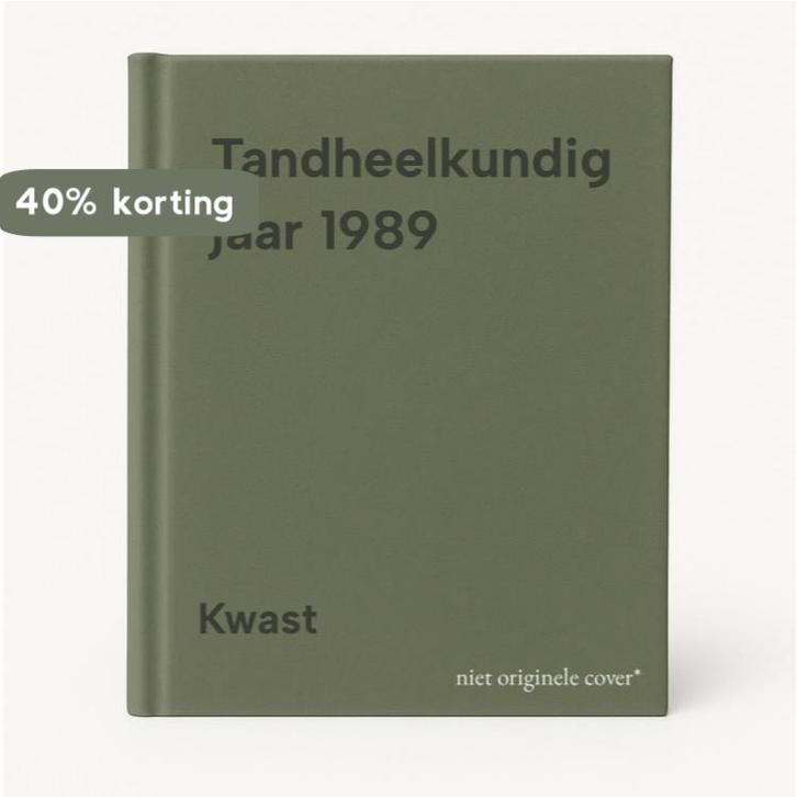 Tandheelkundig jaar 1989 9789031309672 Kwast, Boeken, Wetenschap, Gelezen, Verzenden