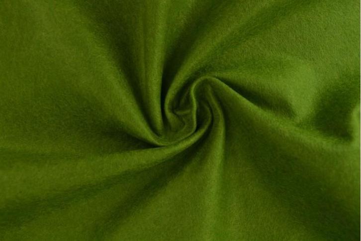 15 meter vilt 3mm - mosgroen, Hobby en Vrije tijd, Stoffen en Lappen, 120 cm of meer, 200 cm of meer, Groen, Nieuw, Polyester