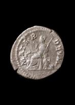 Oud-Romeins Zilver Denarius van Julia Domna (Zonder