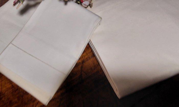 Laken (4) - 290 cm - 235 cm - Oude grafgiften, Antiek en Kunst, Antiek | Tapijten, Tafelkleden en Textiel