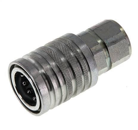 Stalen DN 12.5 Hydraulische Koppeling Snelkoppeling M22x1.5, Doe-het-zelf en Bouw, Overige Doe-Het-Zelf en Bouw, Verzenden
