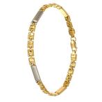 Armband - 18 karaat Geel goud, Witgoud, Nieuw