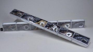 10 météorites encadrées 2 x 5 + 2 téktites - 12 st - (12)