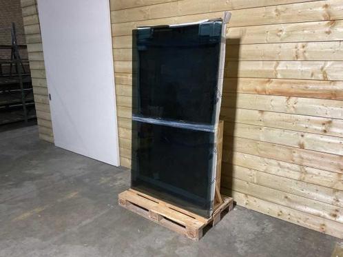 Veiling - Douchewand glasplaat rookglas 2-delig 200x118cm, Doe-het-zelf en Bouw, Sanitair